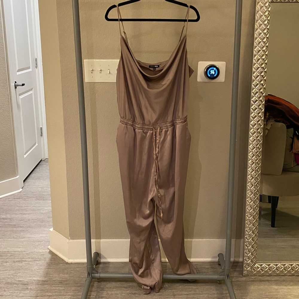Satin jumpsuit